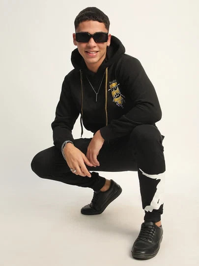 Lzuri Men's Fleece-Lined Hoodie