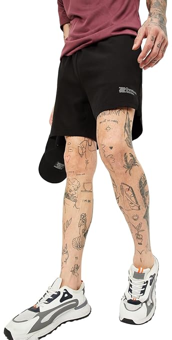 Men's Black Performance Sports Shorts