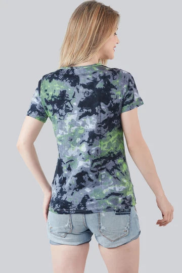 Lzuri Sunset Tie-Dye Tee