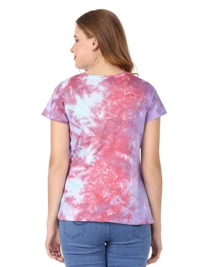 Lzuri Pastel Swirl Tie-Dye Tee