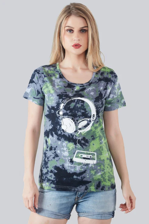 Lzuri Sunset Tie-Dye Tee