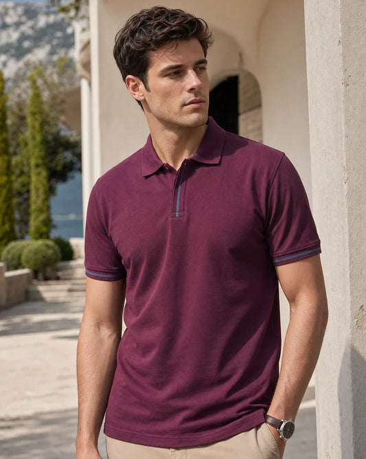 Lzuri Classic Collared Polo T-Shirt