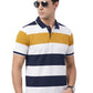 Men's Striped Polo T-Shirt