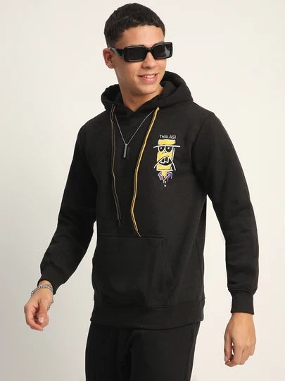 Lzuri Men's Fleece-Lined Hoodie