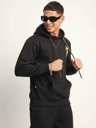 Lzuri Men's Fleece-Lined Hoodie