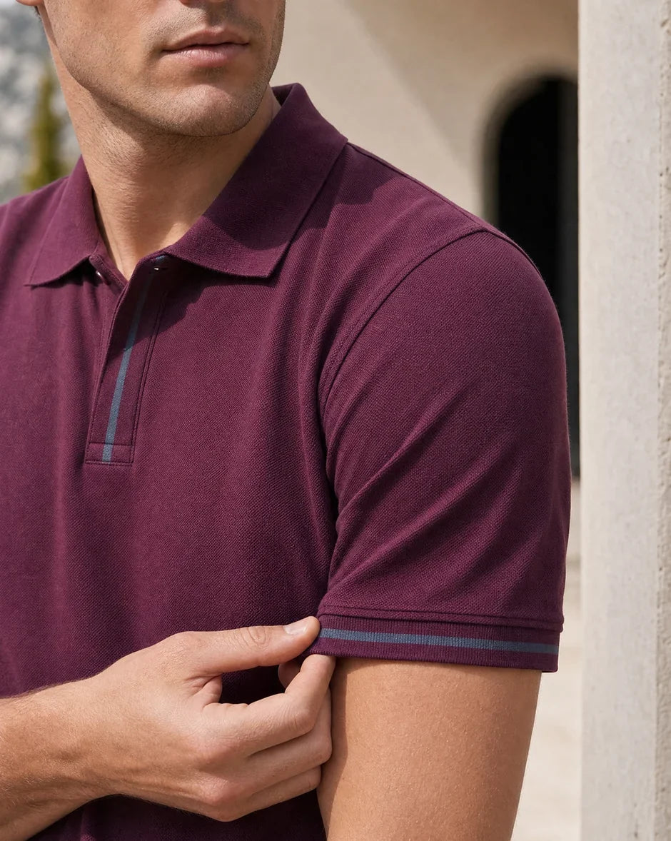 Lzuri Classic Collared Polo T-Shirt