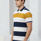 Men's Striped Polo T-Shirt