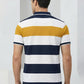 Men's Striped Polo T-Shirt