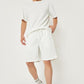 Men's Textured Cotton Casual Shorts