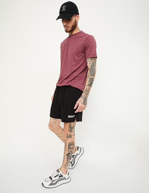 Men's Black Performance Sports Shorts