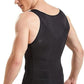 Men's Black Compression Slimming Body Shaper Vest