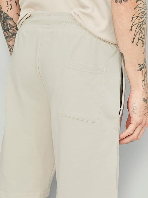 Men's Printed Cotton Casual Shorts