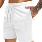 Men's Ribbed Lightweight Casual Shorts