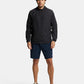 Men's Black Performance High-Neck Running Jacket