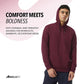 Men's Maroon Pullover Hooded Sweatshirt