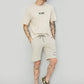 Men's Printed Cotton Casual Shorts