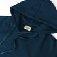 Men's Deep Teal Blue Solid Pullover Hoodie