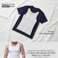 Men's White Compression Slimming Body Shaper Vest