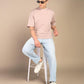 Men's Premium Oversized Solid Crew-Neck T-Shirt
