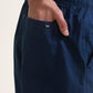 Men's Solid Cotton Casual Shorts
