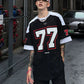 Lzuri Fashion Men's Cotton Jersey Aesthetic Oversized T-Shirt