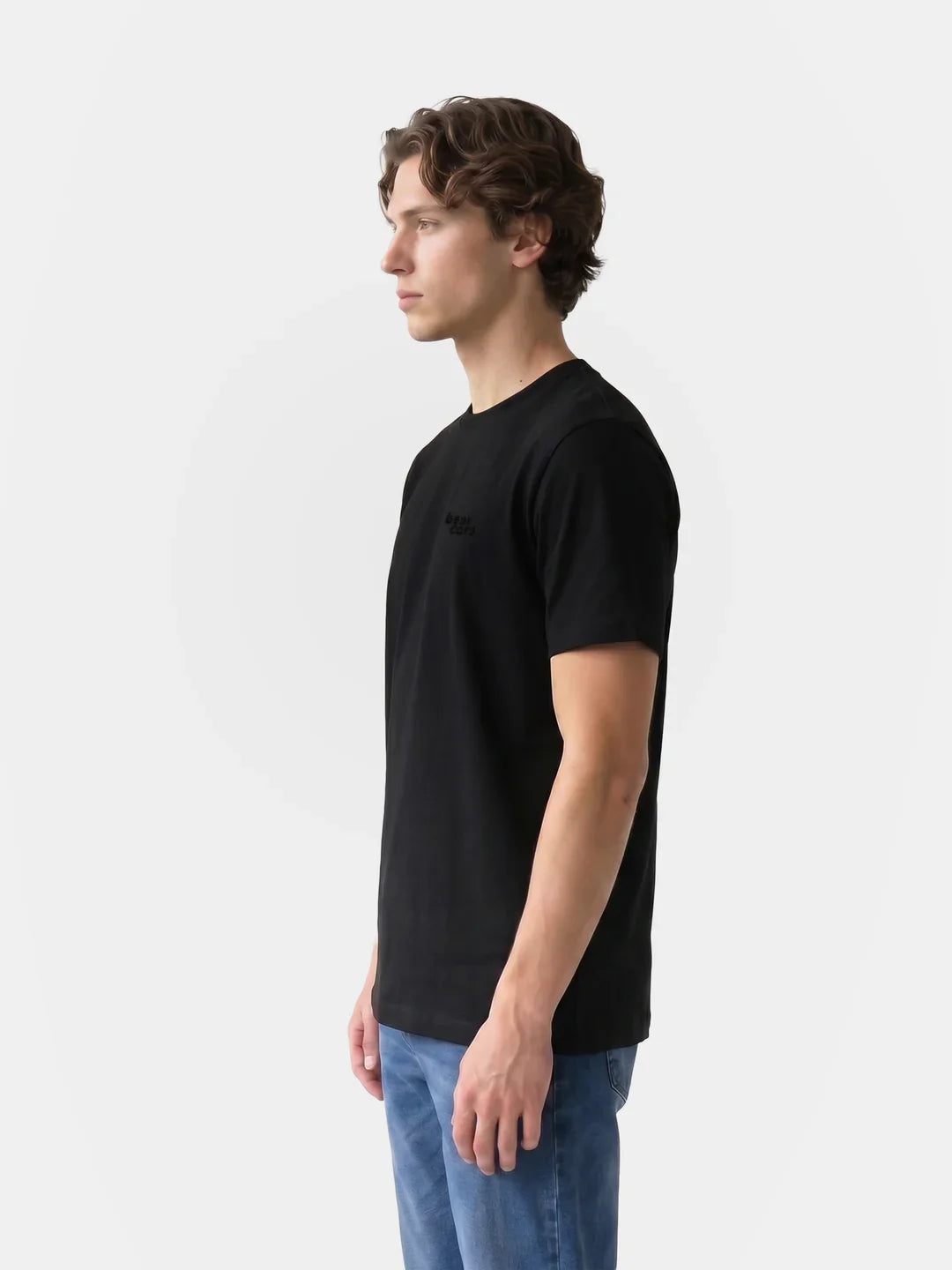 Lzuri Solid Crew Neck T-Shirt