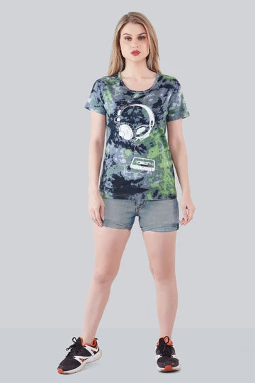 Lzuri Sunset Tie-Dye Tee