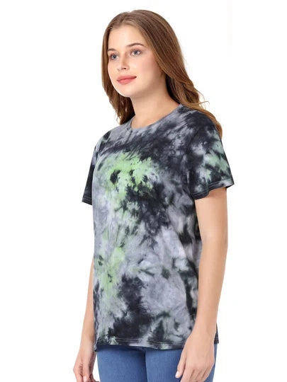 Lzuri Printed Tie-Dye Tee