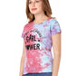 Lzuri Pastel Swirl Tie-Dye Tee