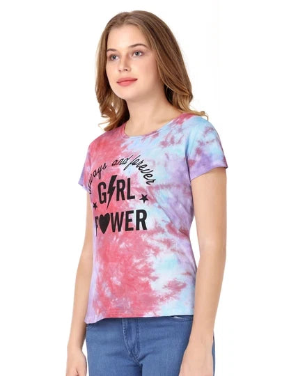 Lzuri Pastel Swirl Tie-Dye Tee