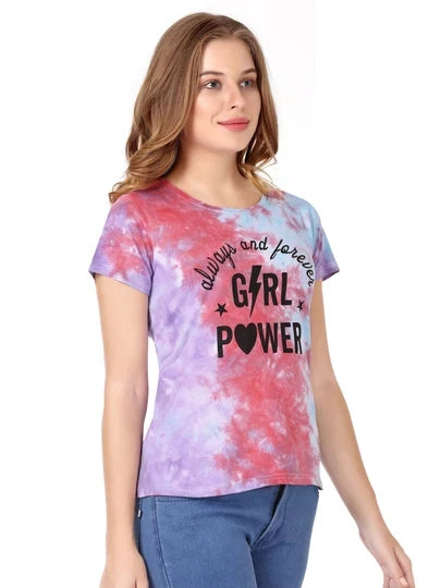 Lzuri Pastel Swirl Tie-Dye Tee