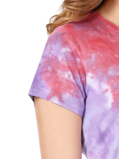 Lzuri Pastel Swirl Tie-Dye Tee