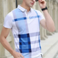 Mens Half Sleeve Solid Colour Polo T shirt with Collar